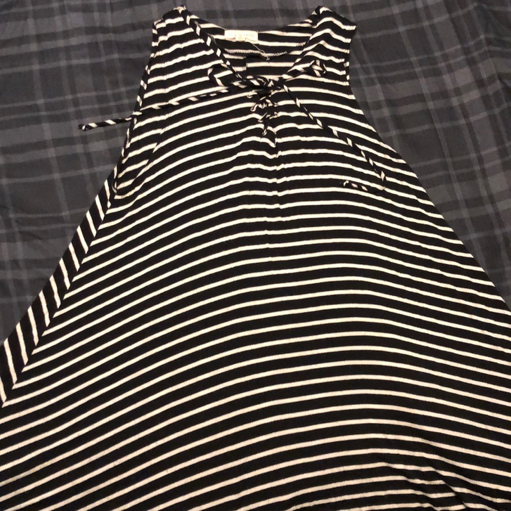 Striped tank dress
